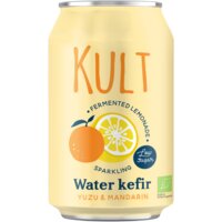 Een afbeelding van Kult Water kefir yuzu & mandarin