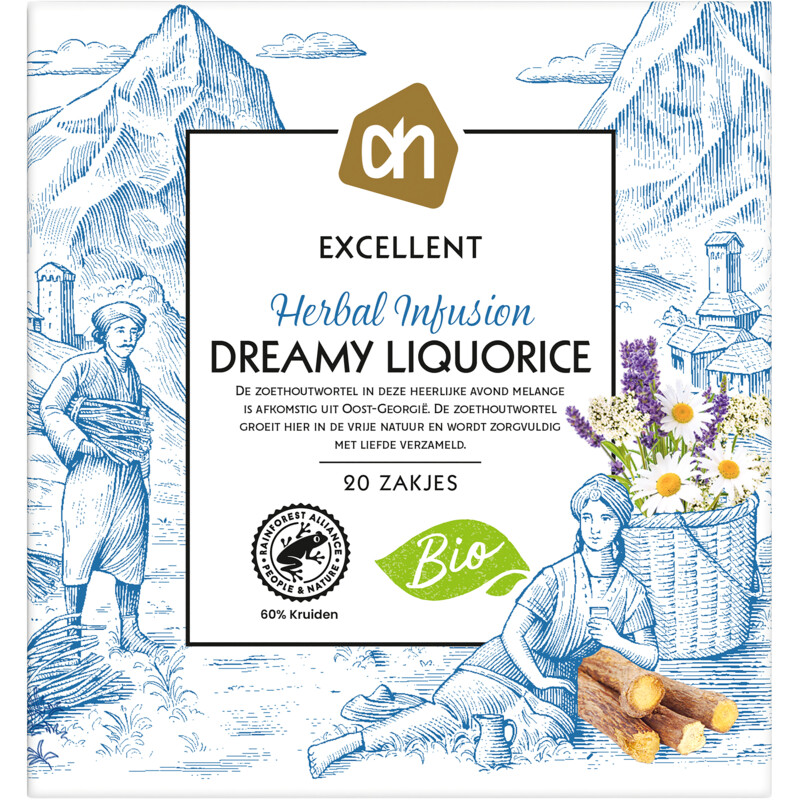 Een afbeelding van AH Excellent Biologisch infusion dreamy liquorice