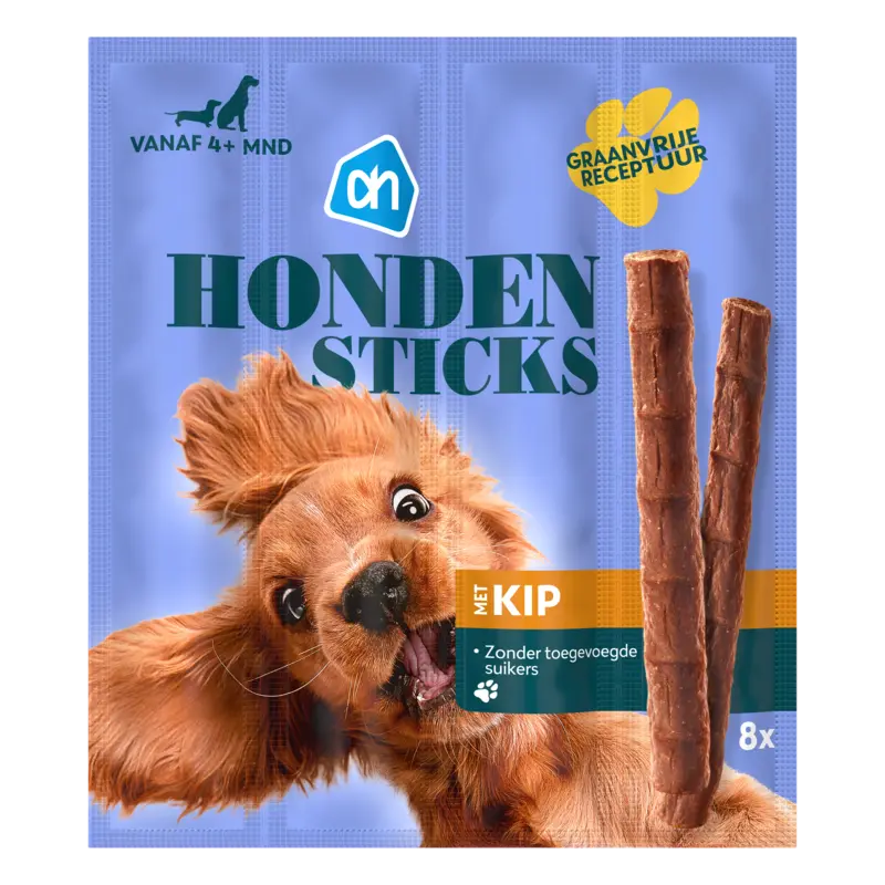 Hondensticks met kip graanvrij