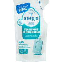 Een afbeelding van Seepje Handzeep eucalyptus rozemarijn navulling
