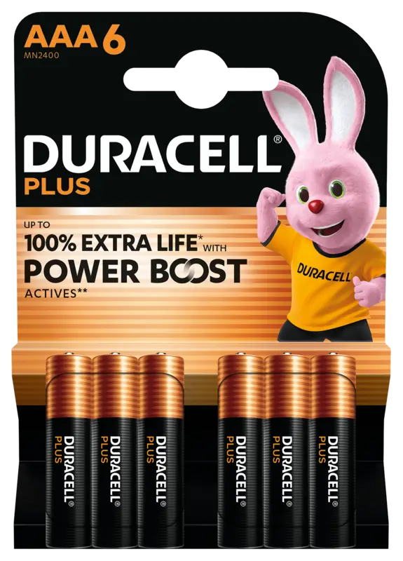 Plus AAA-alkaline batterijen MN2400