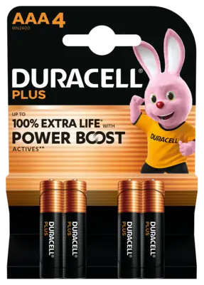 pdp-image-Duracell Plus AAA-alkaline batterijen MN2400