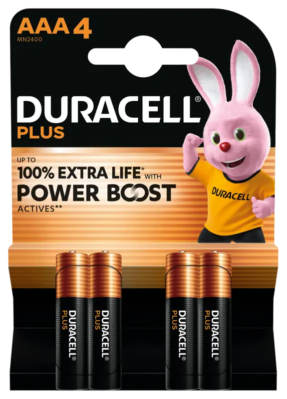 Plus AAA-alkaline batterijen MN2400