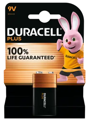 pdp-image-Duracell Plus 9V-alkaline batterijen 6LR61