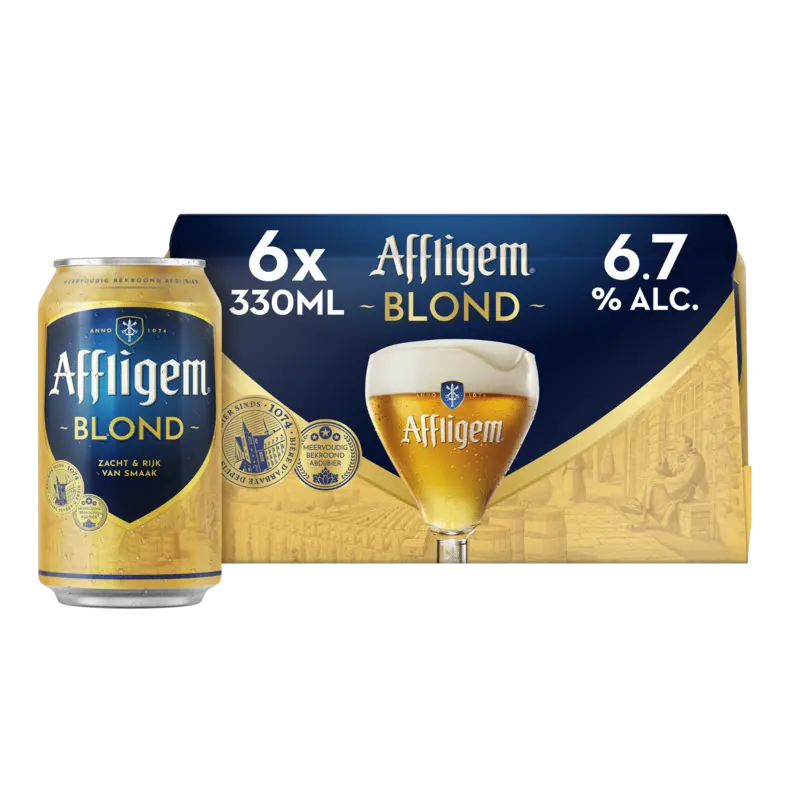 Blond abdijbier 6-pack