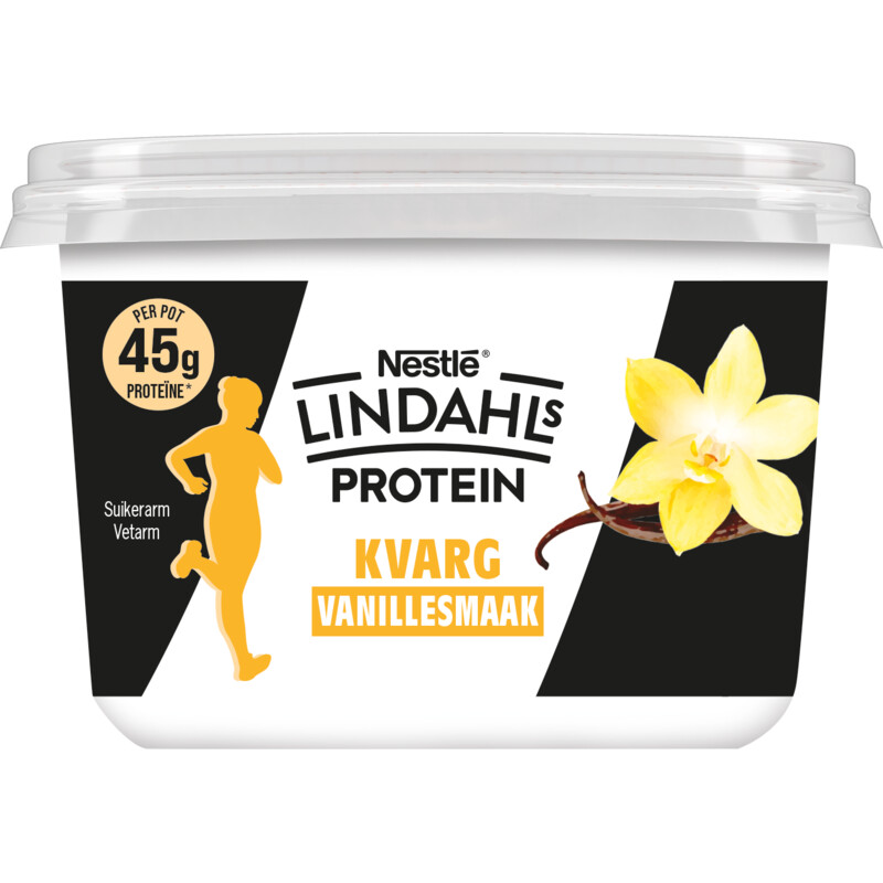 Een afbeelding van Lindahls Protein kvarg vanillesmaak