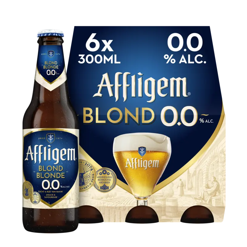 Affligem Blond 0.0 abdijbier 6-pack