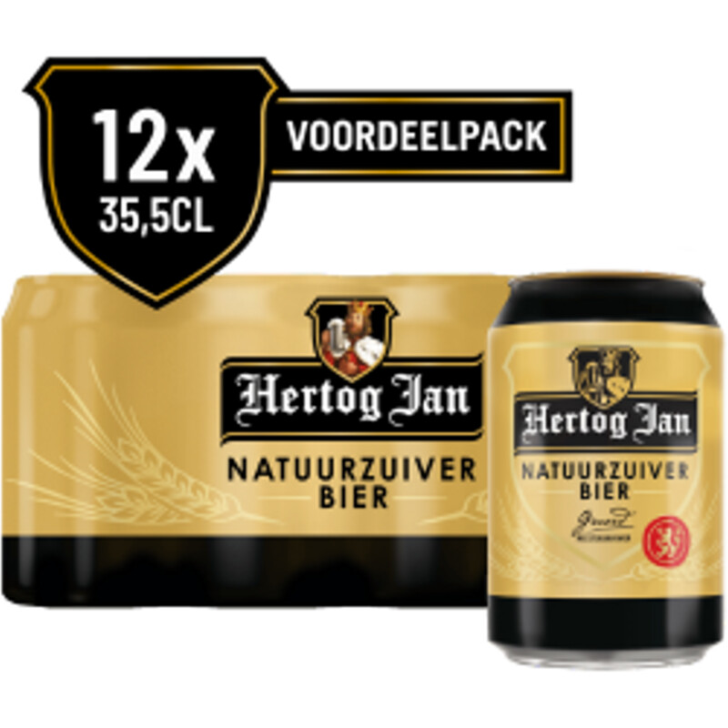 Een afbeelding van Hertog Jan Natuurzuiver bier 12-pack