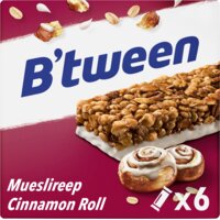 Een afbeelding van Hero B'tween mueslireep cinnamon roll