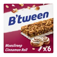 Hero B'tween mueslireep cinnamon roll