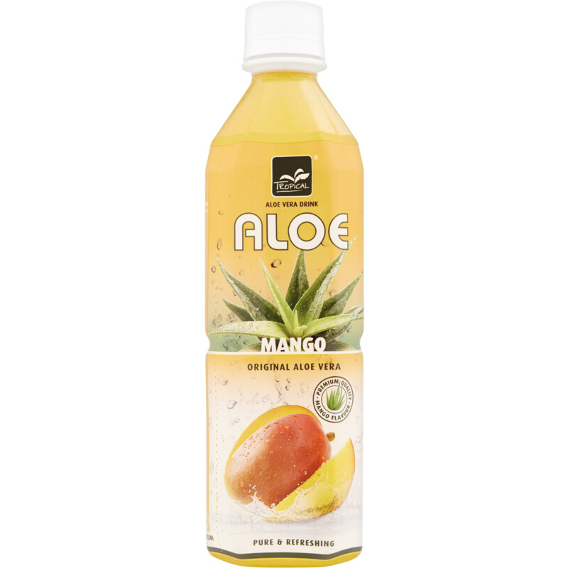 Een afbeelding van Tropical Aloe vera juice mango