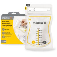 Een afbeelding van Medela Moedermelk bewaarzakjes met schenktuit