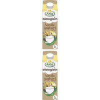 Een afbeelding van Arla Bio vanille yoghurt halfvol 2-pack