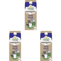 Een afbeelding van Arla Biologisch volle melk 3-pack