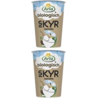 Een afbeelding van Arla Biologisch skyr naturel yoghurt 2-pack
