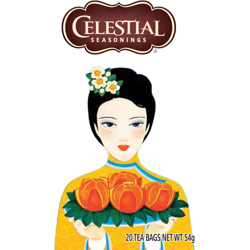 Een afbeelding van Celestial Seasonings Mandarin orange spice infusion