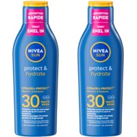 Een afbeelding van Nivea Sun Protect hydrate zonnecrÃ¨me spf30 2-pack