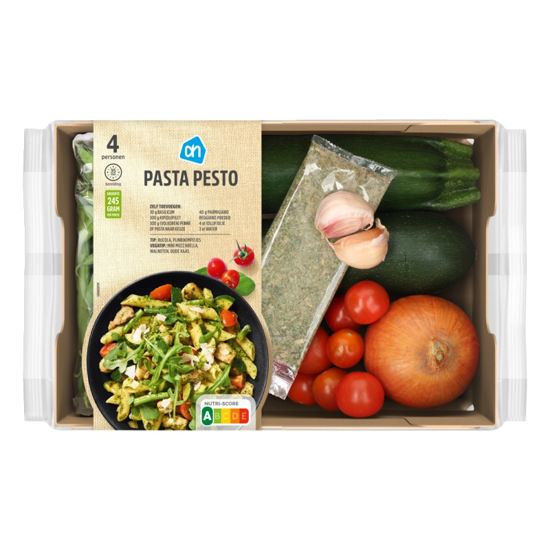 Italiaanse pasta pesto verspakket