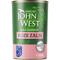 Een afbeelding van John West Wilde roze zalm