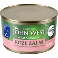 Een afbeelding van John West Wilde roze zalm