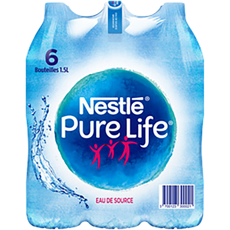 Een afbeelding van Nestlé Pure life Nestle, Pure life 6fl BEL