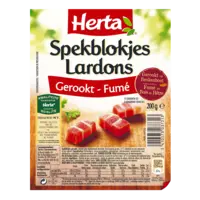 Herta Gerookte spekblokjes BEL