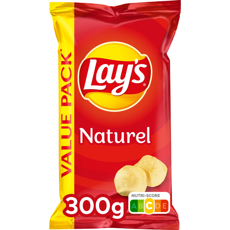 Een afbeelding van Lay's Naturel value pack