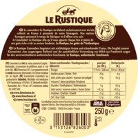 Een afbeelding van Le Rustique Camembert