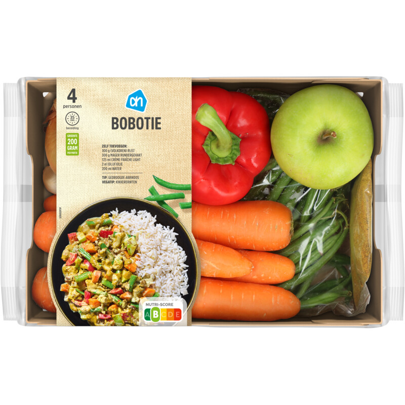 Een afbeelding van AH Bobotie verspakket