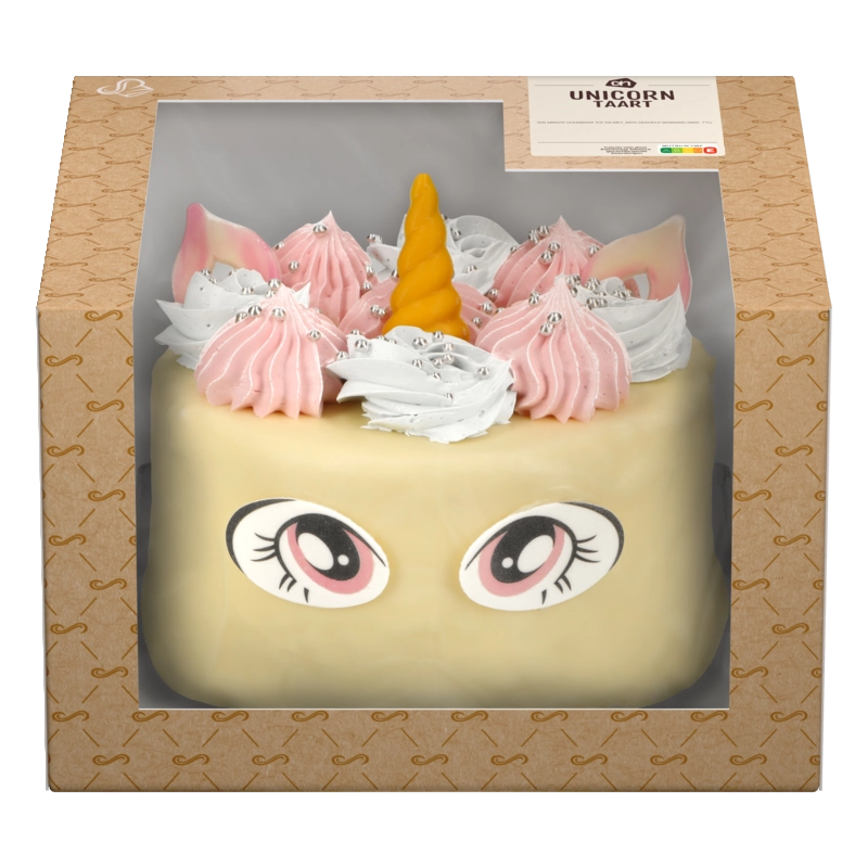 AH Unicorn taart