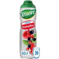 Een afbeelding van Teisseire Zero grenadine siroop