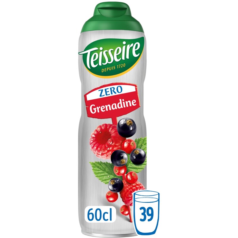 Een afbeelding van Teisseire Zero grenadine siroop