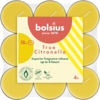 Een afbeelding van Bolsius Geurtheelichten true citronella 4 uurs