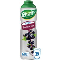 Een afbeelding van Teisseire Zero cassis siroop