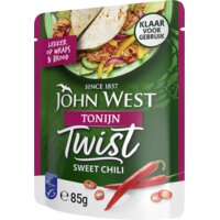 Een afbeelding van John West Twist tonijn sweet chili MSC