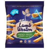 LambWeston Frenzy fries rosemary seasalt