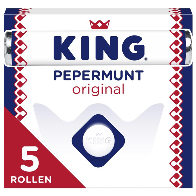 Een afbeelding van King Pepermunt original 5-pack