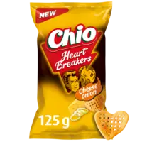 Chio Heartbreakers cheese onion