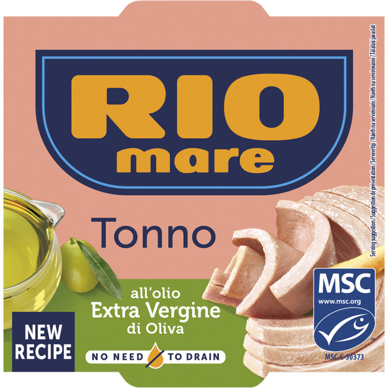 Een afbeelding van Rio Mare Tonno extra vergine di oliva