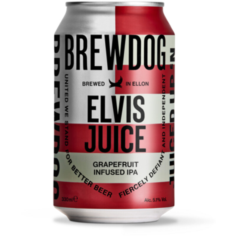 Een afbeelding van BrewDog Elvis juice IPA