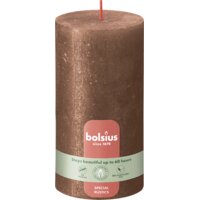 Bolsius Rustieke kaars 13cm koper