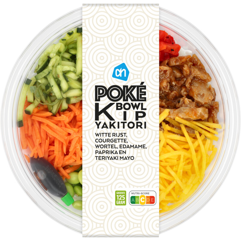 Een afbeelding van AH Pokebowl yakitori