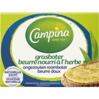 Een afbeelding van Campina Grasboter ongezouten roomboter