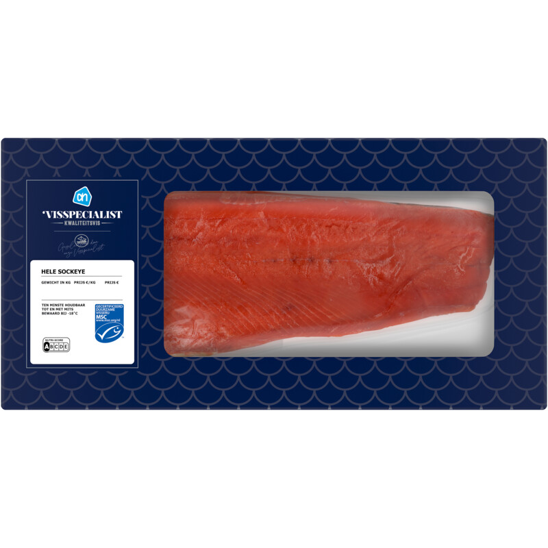 Een afbeelding van AH Visspecialist Hele sockeye