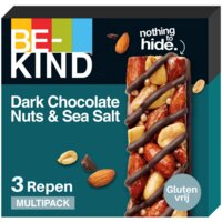 Een afbeelding van Be-kind Notenreep dark chocolate zeezout