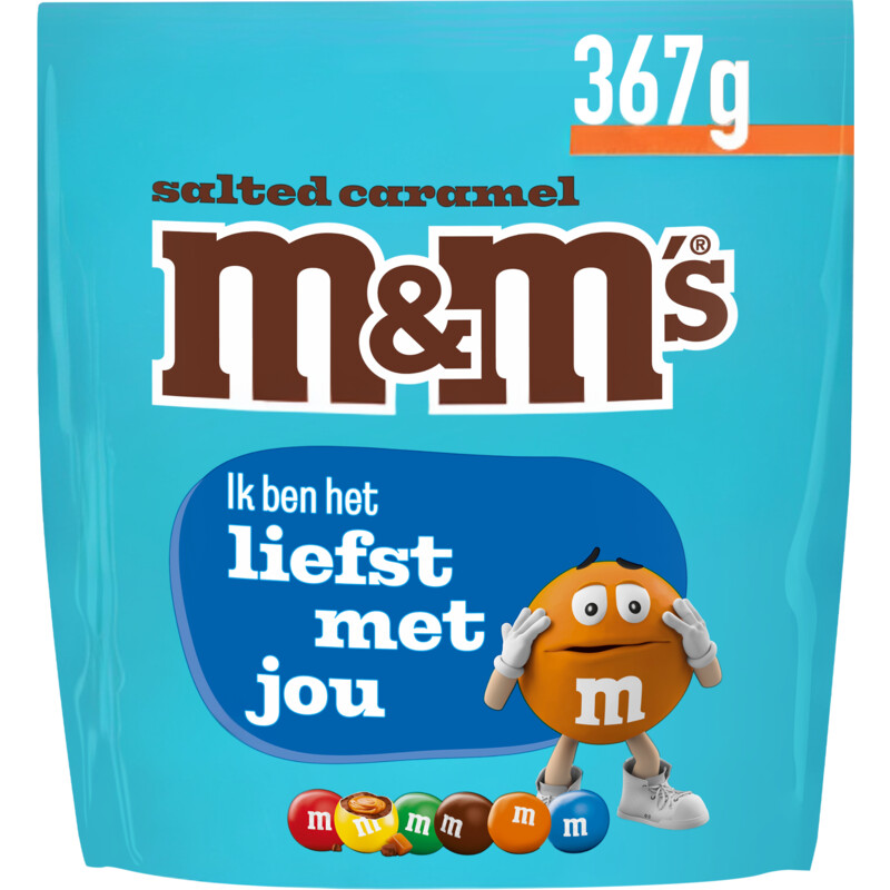 Een afbeelding van M&M'S Gezouten karamel melk chocolade maxi