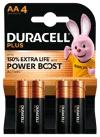 Duracell Plus AA-alkaline batterijen MN1500