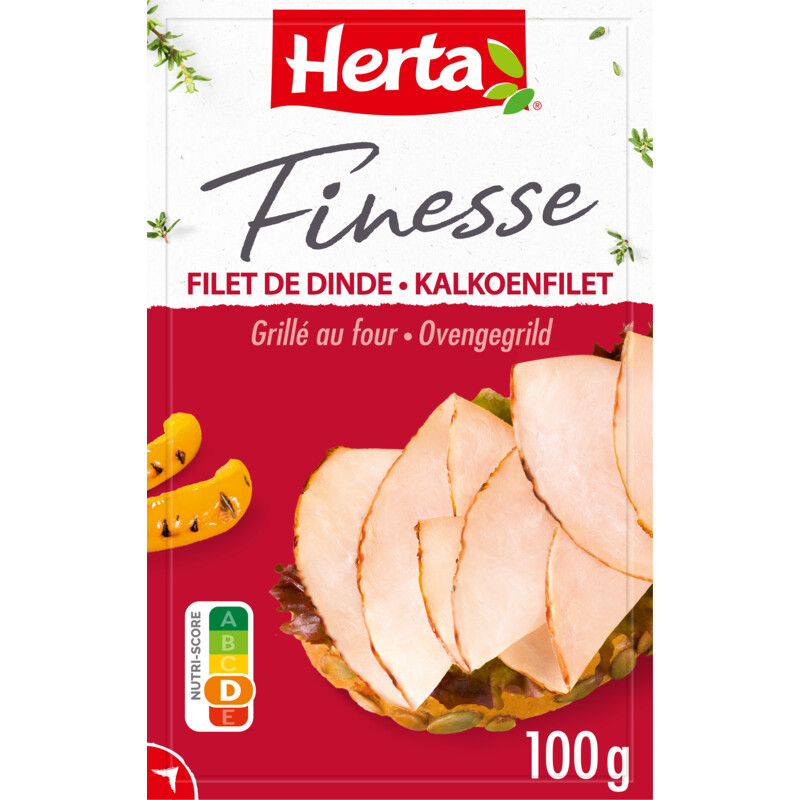 Een afbeelding van Herta Finesse kalkoenfilet ovengegrild bel