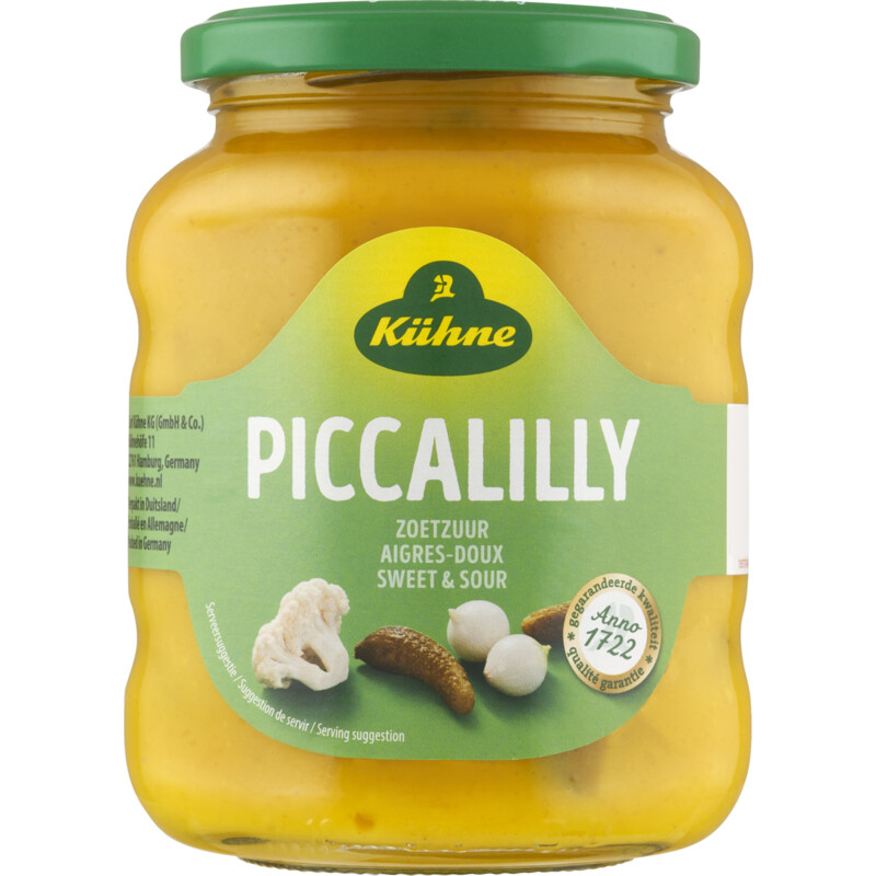 Een afbeelding van Kühne Ambachtelijke piccalilly zoetzuur