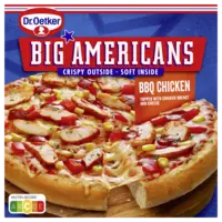Dr. Oetker Big Americans pizza BBQ chicken